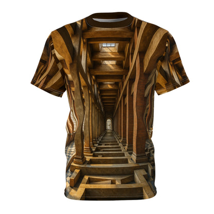 Wooden Tunnel Illusion Tee