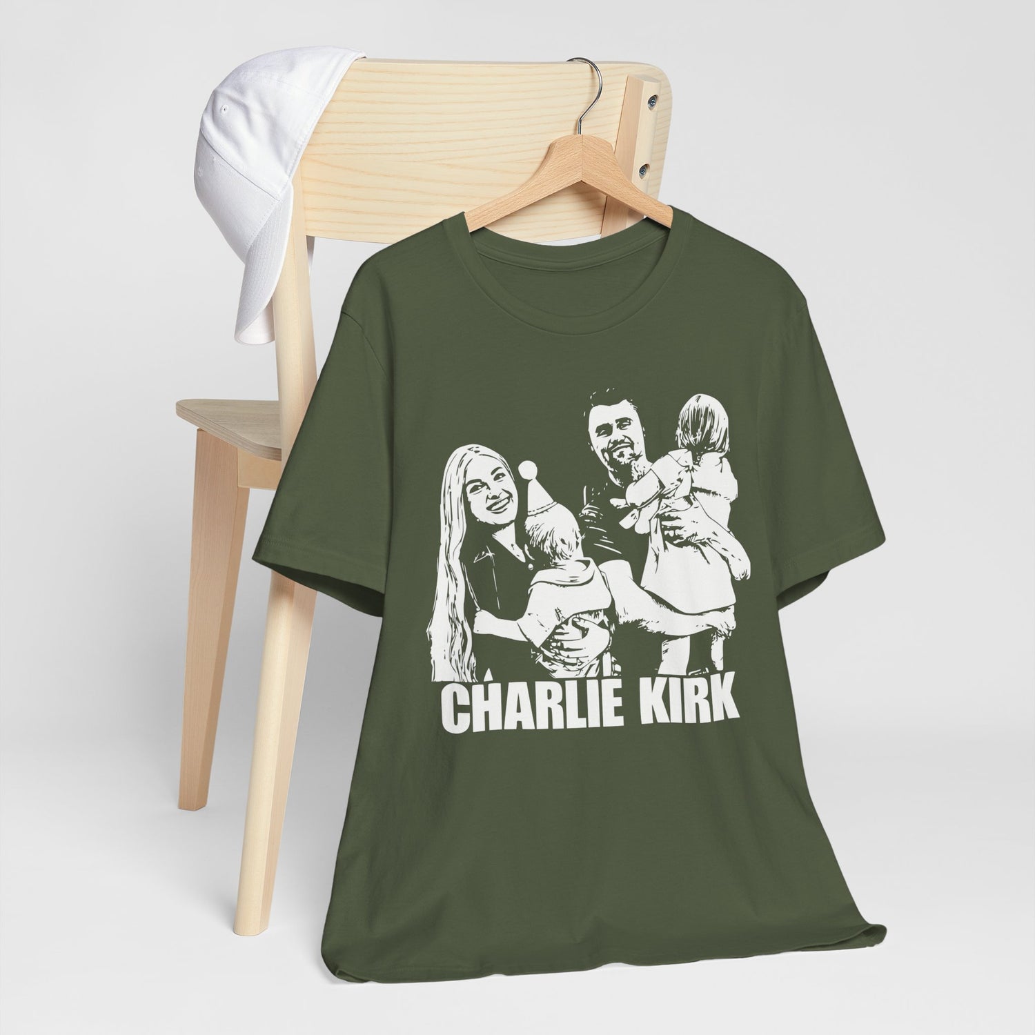 Charlie Kirk Canvas Tee