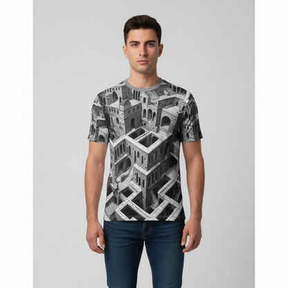 Escher Illusion Tee