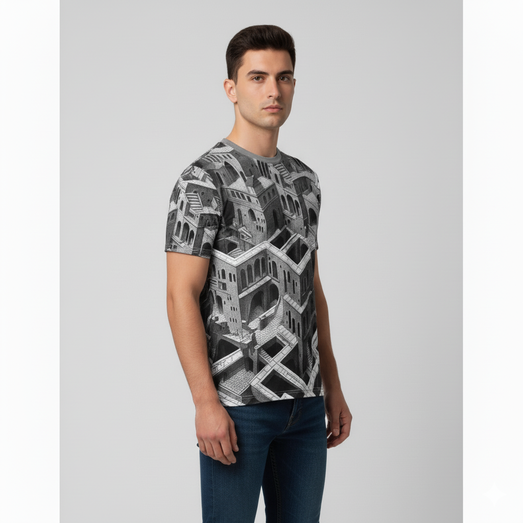 Escher Illusion Tee