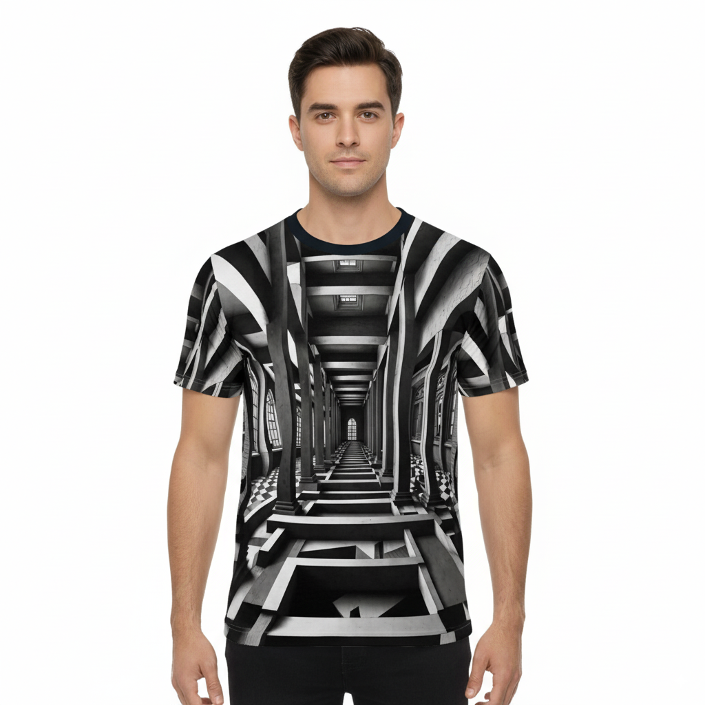 Geometric Illusion Tee
