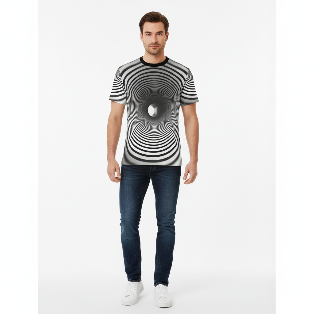 Striped Illusion Tee