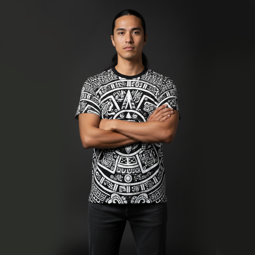 Aztec Calendar Tee