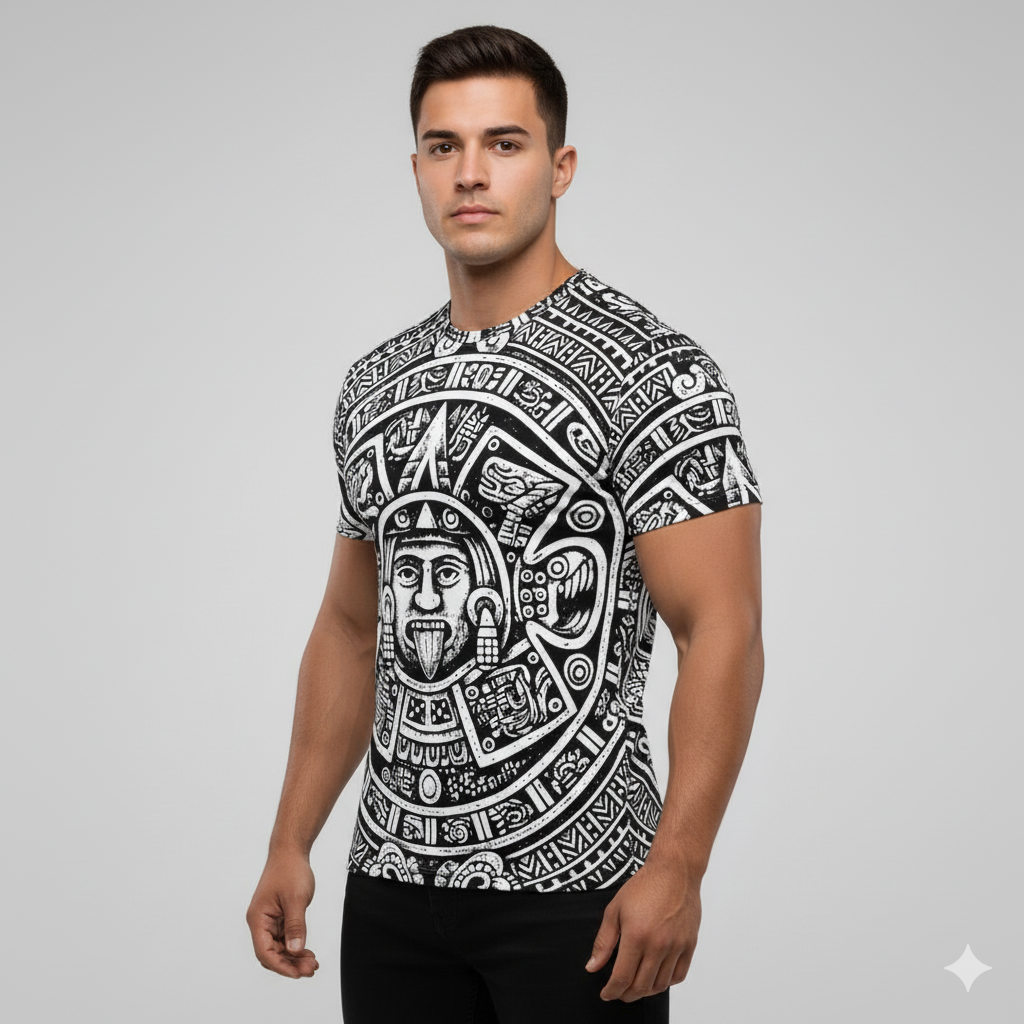 Aztec Calendar Tee