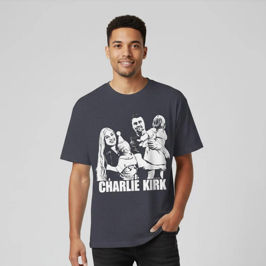 Charlie Kirk Canvas Tee