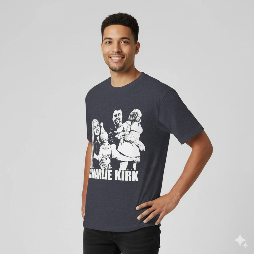 Charlie Kirk Canvas Tee