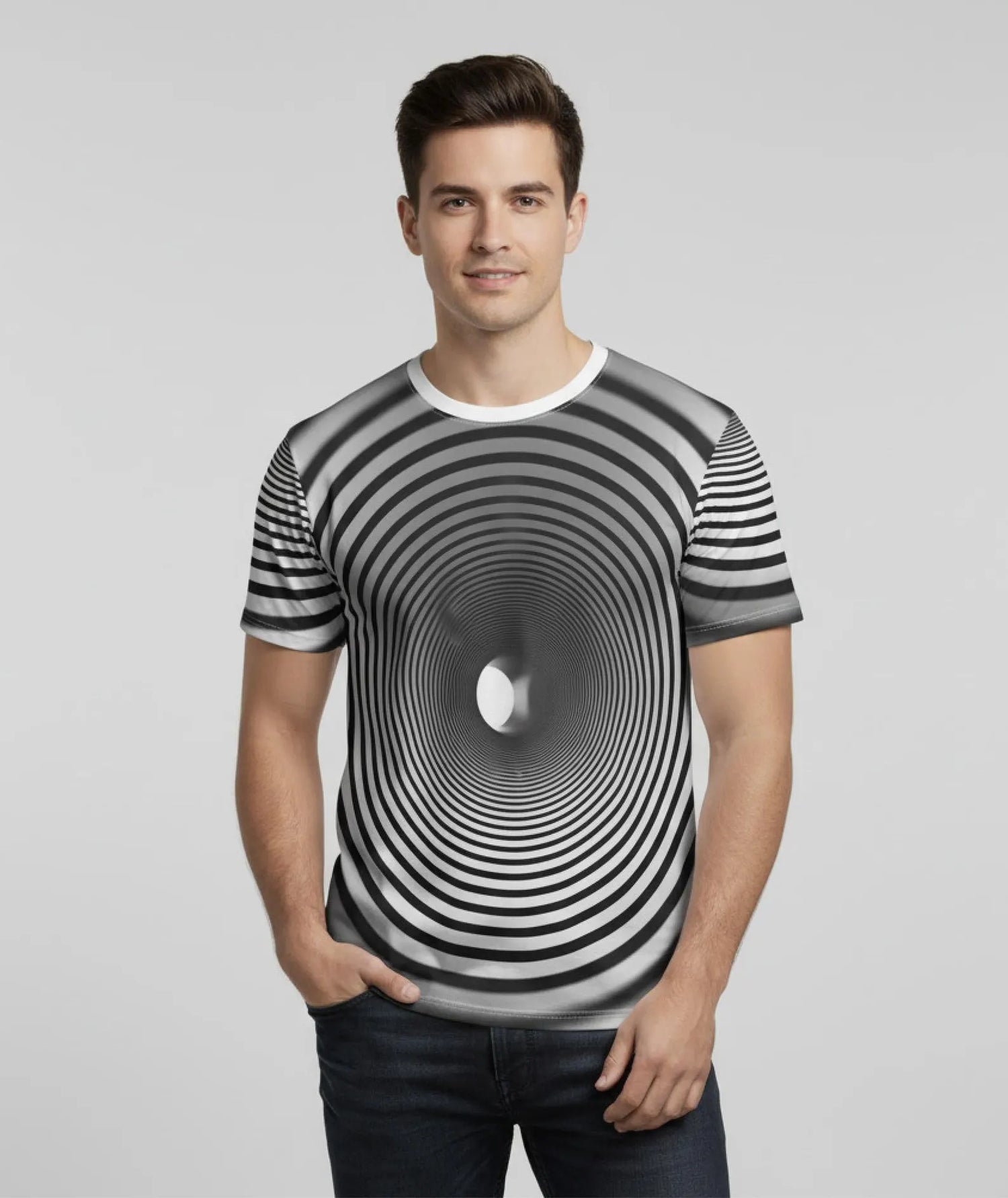 Striped Illusion Tee