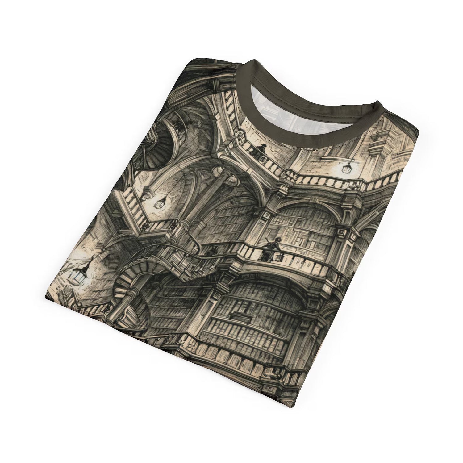 Impossible Library Staircase Tee