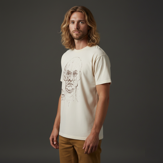 da Vinci Head Sketch Tee