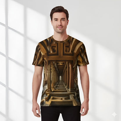 Wooden Tunnel Illusion Tee
