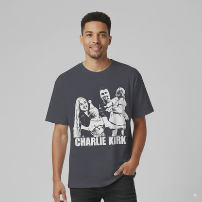 Charlie Kirk Canvas Tee