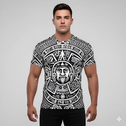 Aztec Calendar Tee